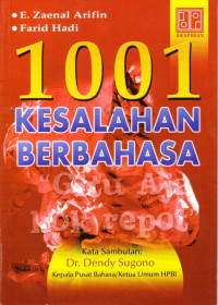 1001 Kesalahan Bebahasa