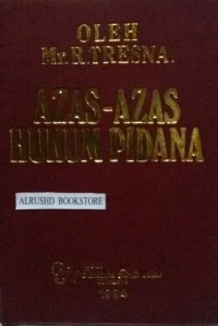 Azas-Azas Hukum Pidana