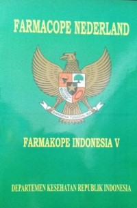 Farmacope Nederland : Farmakope Indonesia V