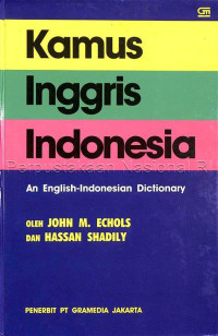 Kamus Indonesia-Inggris