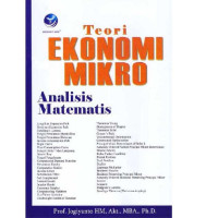 Teori Ekonomi Mikro Analisis Matematis