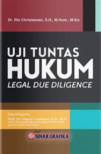 Uji Tuntas Hukum Legal Due Diligence