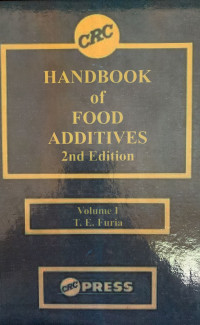 Handbook of Food Additives Volume 1