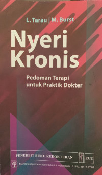 Nyeri Kronis : Pedoman Terapi untuk Praktik Dokter