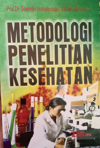 Metodologi Penelitian Kesehatan