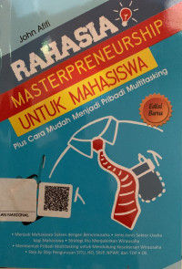 Bahasa Masterpreneurship Untuk Mahasiswa : Plus Cara Mudah Menjadi pribadi Multitasking