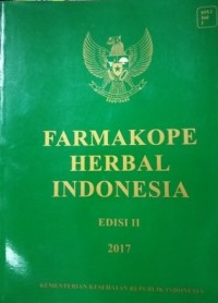 Farmakope Herbal Indonesia