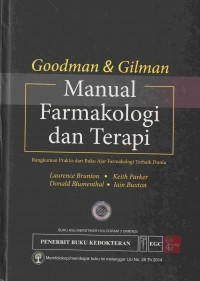 Goodman & Gilman : Manual Farmakologi dan Terapi