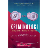 Kriminologi Perspektif Hukum Pidana