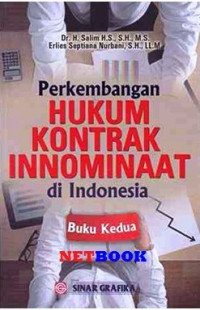 Perkembangan Hukum Kontrak Innominaat di Indonesia